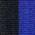 Medaille Lint zwart-blauw